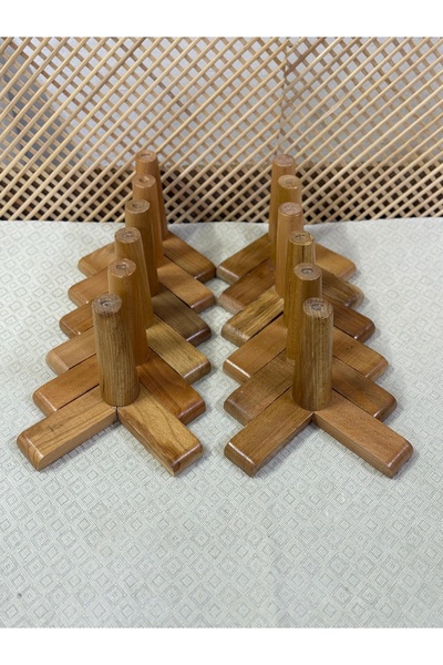 LEGORA WOOD DESİNG 1. Sınıf Gürgen Ağacı 15 Cm Açık Ceviz Mobilya Kanepe Kolt...