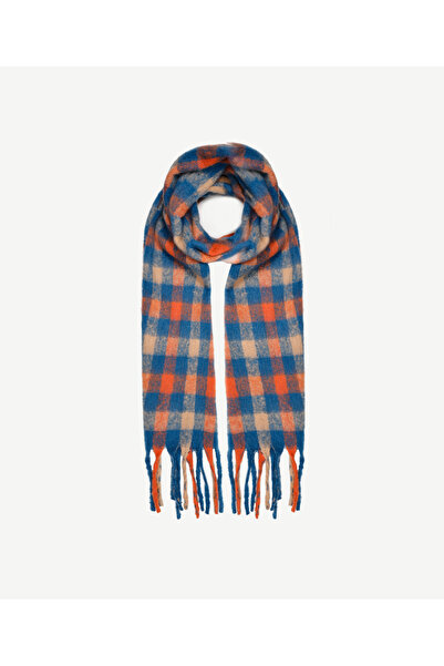 Yargıcı Küçük Kare Desenli Şal