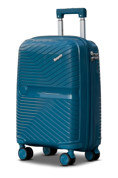 ZAAPPY Hard Case 20 Inch (7-10kg) Miami PP Luggage Lightweight, Unbreakable, ...