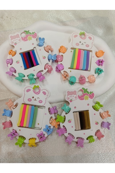 ELAS HOME 2 pachete de agrafe elastice pentru bebeluși și copii, pentru a fi introduse în imagine