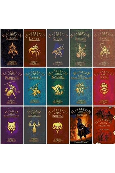 Tudem Yayınları Tudem Wardstone Günlükleri 15 Kitap (Hayalet Serisi) Joseph D...