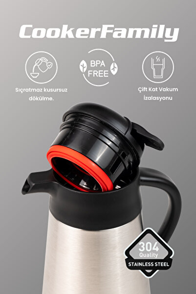 Cooker Classic 2 Liter Stainless Steel Thermos