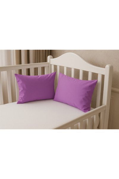 Çeyiz Bahçesi غطاء وسادة أطفال بلون البرقوق العادي