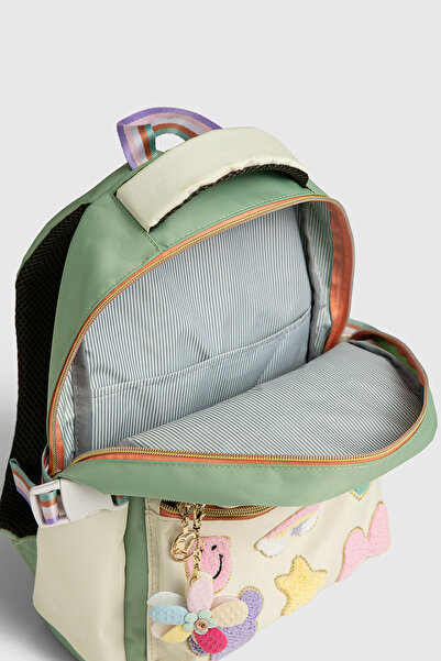 By Hakan My Polo 2055 Τριπλό Σετ Κοριτσίστικη Τσάντα Δημοτικού Σχολείου Γυμνασίου Σακίδιο πλάτης Σχολική τσάντα πολλαπλών διαμερισμάτων Ortho