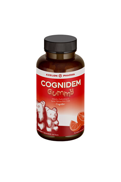 AXELON PHARMA Cognidem Gummy 60 Adet – Sitikolin (Cognizin) & Fosfatidilserin...