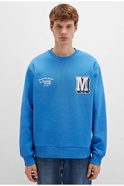 Mavi 0S10492 m Logo Embroidery Detailed Men's Sweatshirt