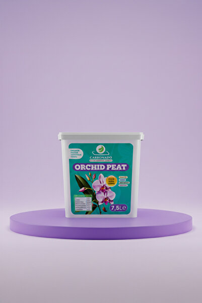 Carbonado Orchid Peat 7,5 Litre Organik Orkide Yetiştirme Torfu