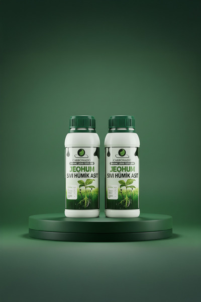 Carbonado Jeohum Sıvı Hümik Asit 1L x2 | Organik Gübre | Bitkinin Organik İla...