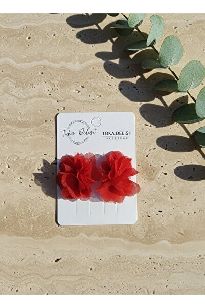 Toka Delisi Saçsız Bebek Tokası, İkili Sevimli Saç Acıtmayan Tüllü Kurdeleli ...