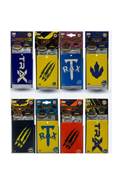 ARACINIZ İÇİN EN İYİSİ T-RAX Trax Premium Kaliteli Oto Araç Kokusu 8'li