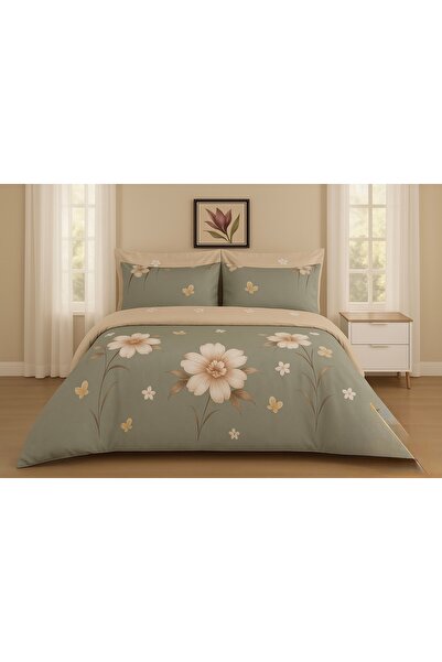 Casa Pucioasa Fine Cotton Bed Linen 6 Pieces - Casa Pucioasa, Premium Floral Pattern