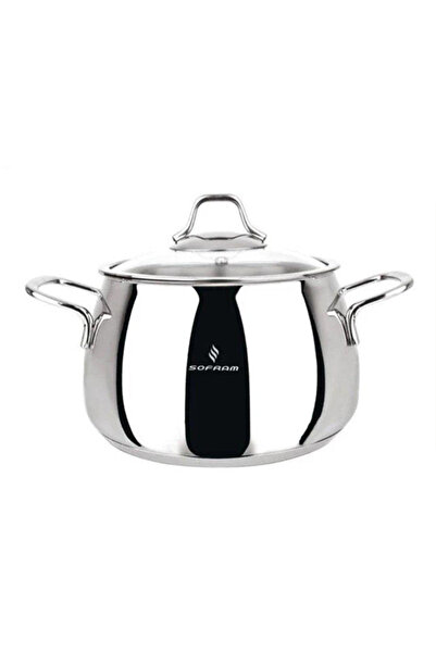 Sofram 26cm 18/10 Stainless Steel Single Casserole