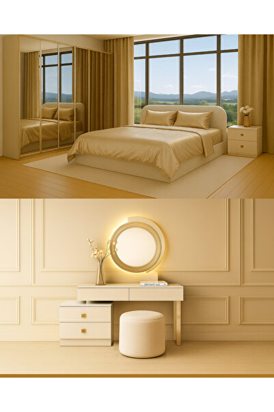 inegölmobilyası Zen Yatak Odası Takımı %100 MDF