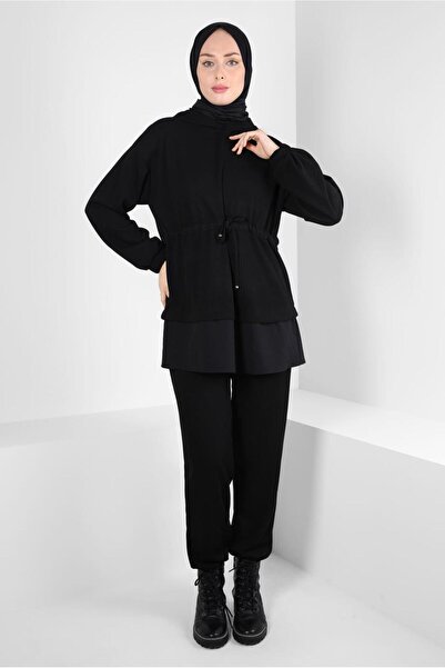 Alvina Hooded Pants Suit 44264