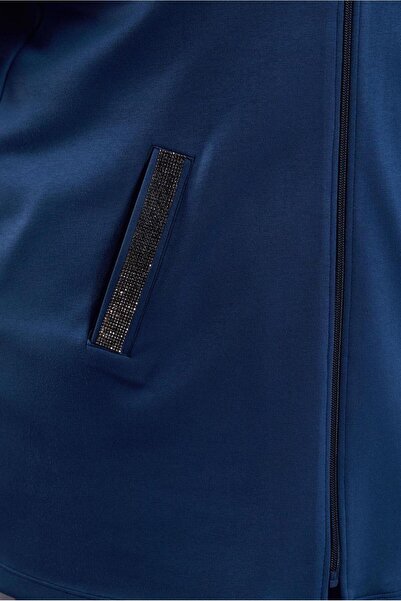 Alvina 20646 Model Zipper and Trousers Suit