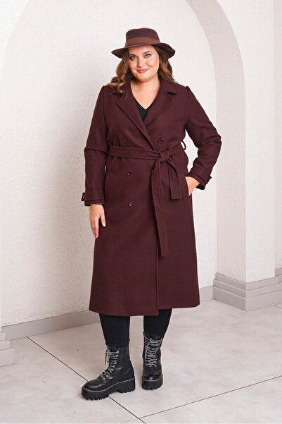 Büyük Moda KRUVAZE COTTON COAT