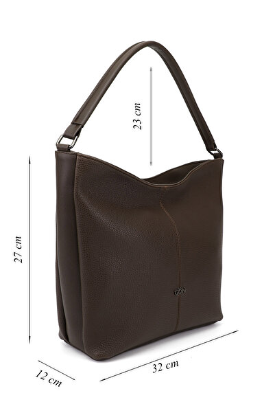 GÖNDERİ(R) Women's Brown Hand and Shoulder Bag