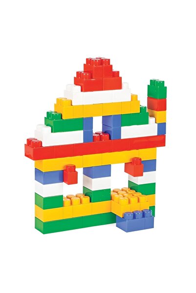 Enhoştoys Yapı Oyuncak Yapı Oyuncak Seti 200 Parça Yapı Seti Box Kutulu 3 Yaş...