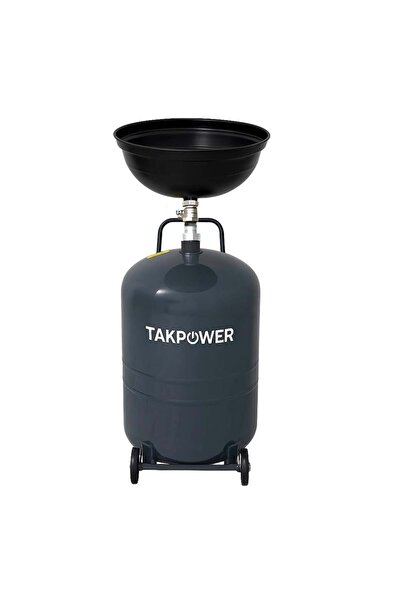 TAKPOWER YB102 Havalı Yağ Boşaltma Tankı 100 LT