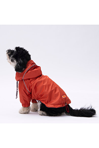 Pawstar Pluvia Içi Polar Küçük Irk Köpek Yağmurluğu Turuncu