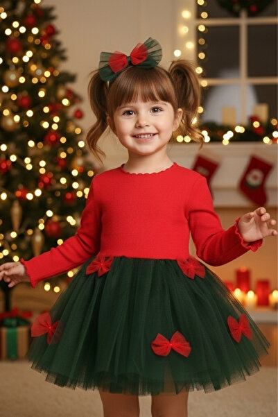 Milangel Yılbaşı ,Özel Ekstra Kabarık, Etek Kısmı Tütü, Kız Çocuk Elbisesi-Yılbaşı-Kostüm-Parti