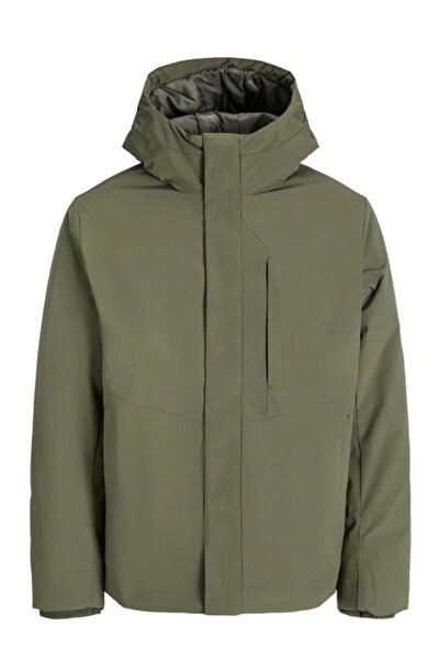 Jack & Jones Green Men's Coat 12278781_Jjekeen Jacket Aw Sn