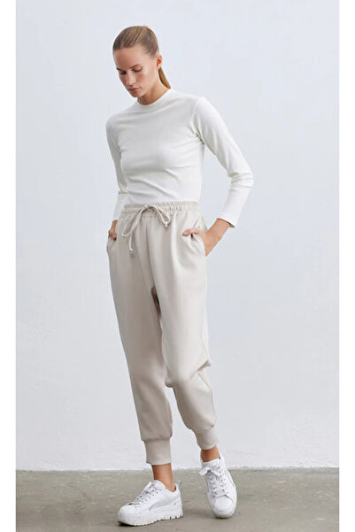 two in sis Women's Jogger Pants Scuba Jogger Pants Hijab Pants Drawstring Waist Jogger Pants