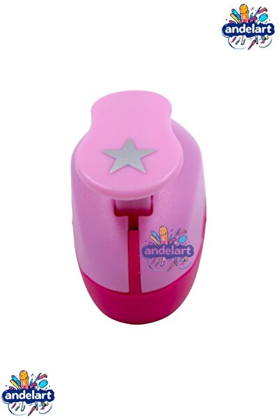 andelart Şekilli Küçük Boy Delgeç şekilgeç 1,5 cm