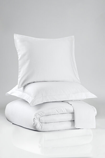 VAROL Fors Series Satin Single Bed Sheet Set 120 Thread 100% Cotton