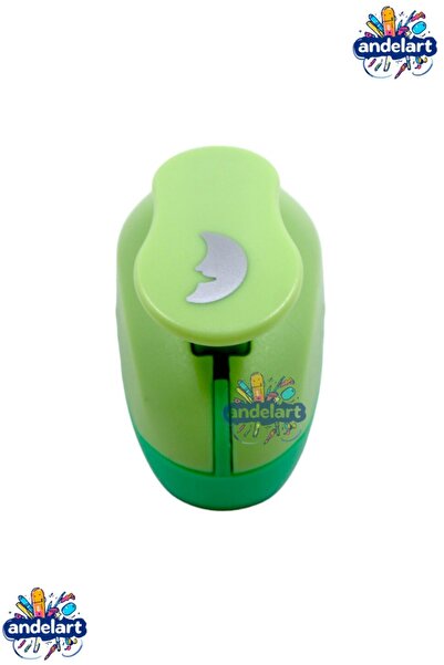 andelart Şekilli Küçük Boy Delgeç şekilgeç 1,5 cm