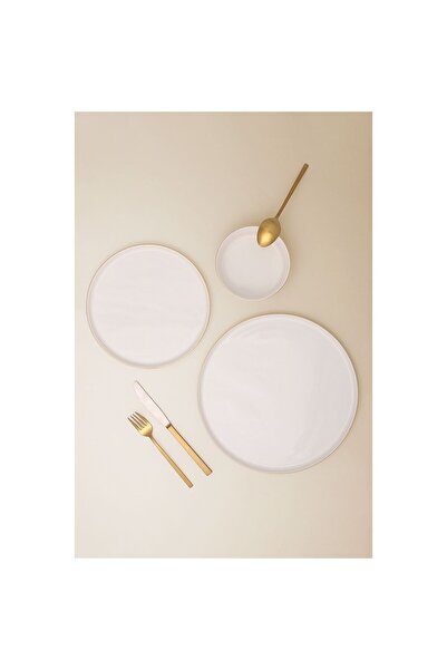 Porland Chopin Altın Yaldızlı 12 Parça 4 Kişilik Lüks Yemek Takımı