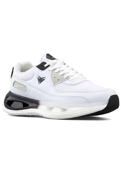 Liarca Airnova Men's White Black Air Sole Anatomical Comfort Casual Sports Shoes