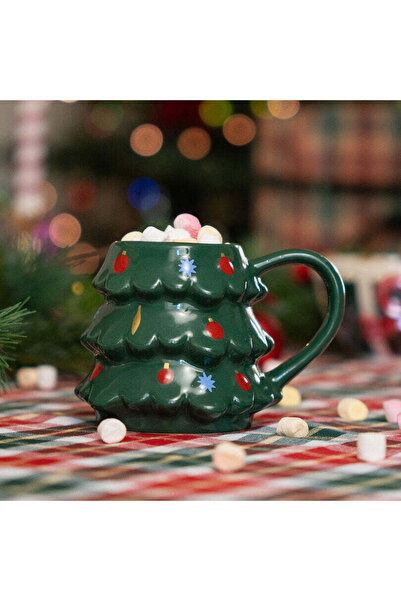 Flying Tiger Copenhagen Yılbaşı Ağacı Şeklinde Kupa 300 ml