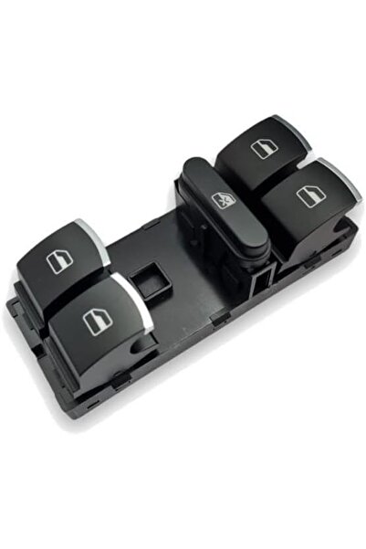 Genel Markalar Sol Ön Kapı Cam Düğmesi Dörtlü Krom 5k4959857 Vw Jetta Mk6 İle...