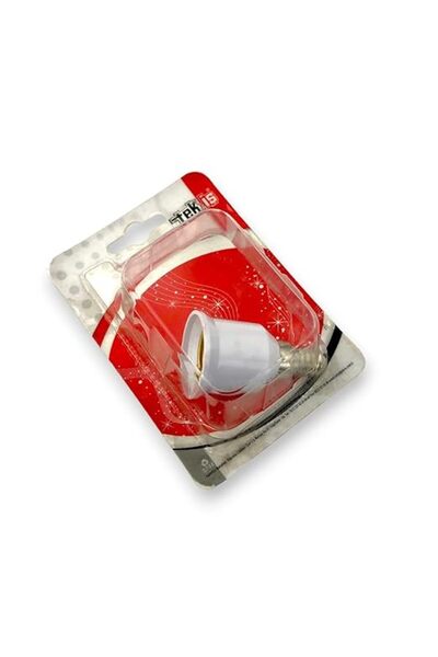 Genel Markalar E14 'den E27 'e Dönüştürücü Duy - Pratik ve Güvenli Çözüm E27 To E14 Duy Dönüştürücü