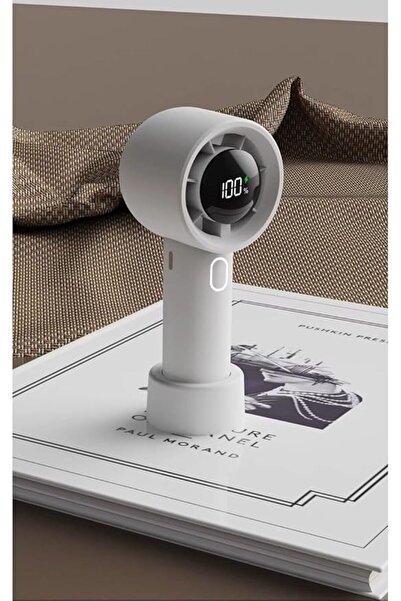 Genel Markalar Mini El Fanı Masa Fanı 14 Bin RPM Soğutucu Fan 5 Kademeli Diji...