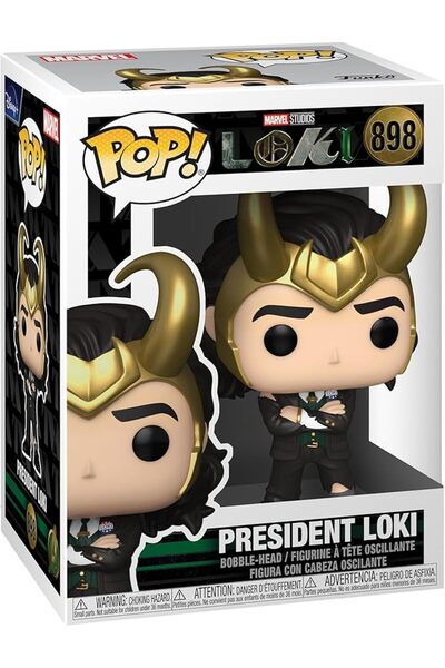 Genel Markalar Pop Figür: Marvel Loki – President Loki