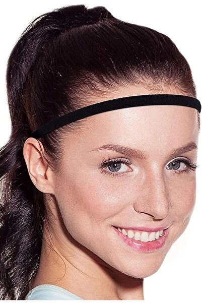 Yıldırım ShopStore Ornament World 3 Pieces Black Sports Headband Yoga Headband