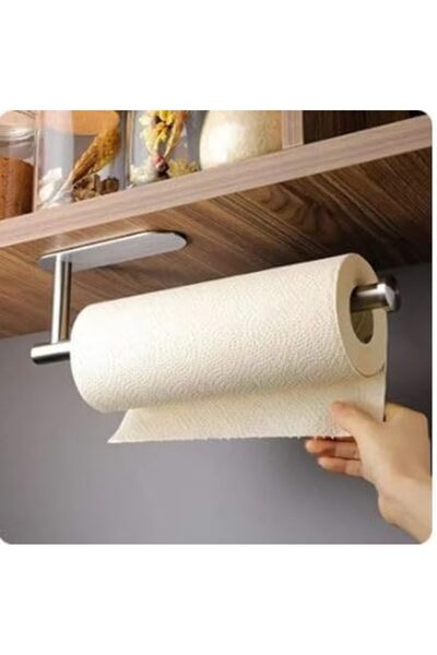 Cetking حامل المناشف الورقية اللاصق كروم