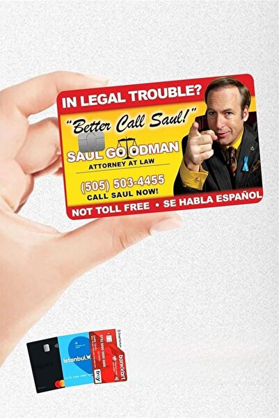 yenibagshop Velika selekcija Better Call Saul vizitkarta, kreditna kartica i ...