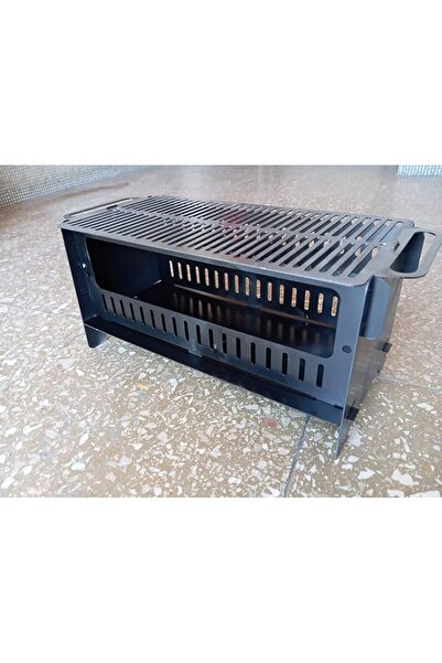 Genel Markalar Mini Kamp Mangalı, Masa Üstü, Hafif, Siyah