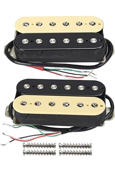 Genel Markalar Alnico 2 Humbucker Pickup HBA2 Elektro Gitar Humbucker Boyun v...