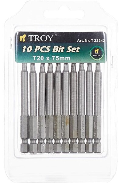 CET PRIME T 22242 Torx Bits Uç Seti, T20 X 75 Mm