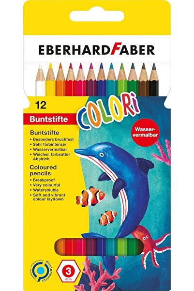 Genel Markalar Faber 516012 Eberhard Faber Sulu Boya Kalemi 12'li