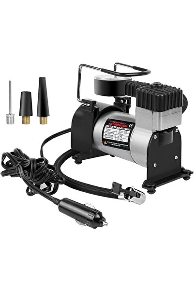 SilaSeren Store 150 PSI Metal Gövdeli Çakmaklık Girişli Araç Lastik Şişirme P...