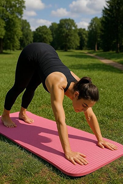 Genel Markalar 15 mm Profesyonel Pilates Matı NBR Kaymaz Yoga ve Pilates Minderi