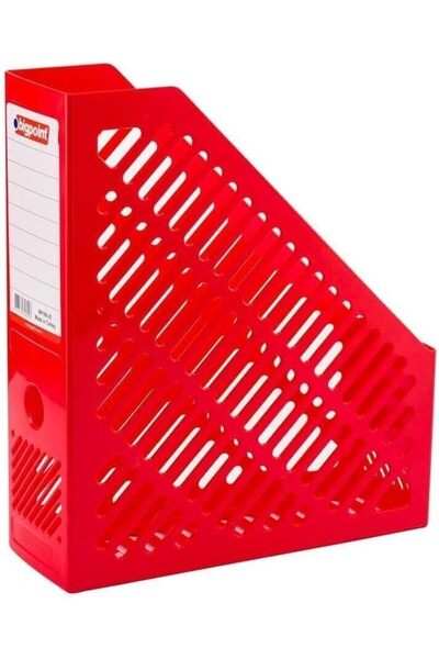 Genel Markalar BP198-25 Plastik Kutu Klasör (Magazinlik), Kırmızı