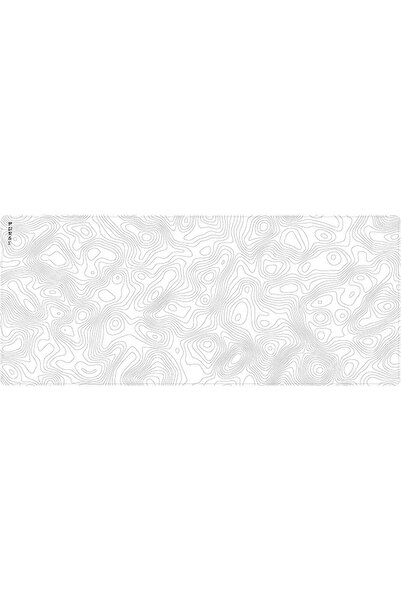 Genel Markalar Gaming Mouse Pad 70x30, 90x40 Mouse Pad XXL Büyük Oyuncu Mouse Pad (Light White, 70x30 cm)