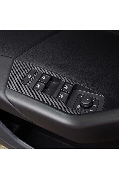 Genel Markalar Design Volkswagen TAİGO ile Uyumlu İç Trim Folyo Kaplama Set, ...