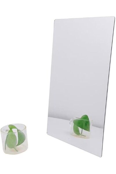Genel Markalar Yapışkanlı Gümüş Pleksi Ayna Pleksi Gümüş Ayna Pleksi 10 x 30cm